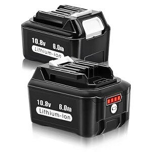 �}�L�^ 10.8V �݊� �o�b�e���[ 2�Z�b�g BL1015 BL1040B BL1060 6000mAh �݊��o�b�e���[ �|���@/�d���H��p BL1050B BL1041B-2 BL1021B BL1060B A-59863 ���`�E���C�I���d�r
