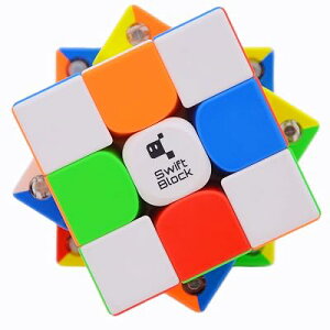 GAN Swift Block 355S 3x3 �X�e�b�J�[���X���Γ����p�Y���}�W�b�N�L���[�uGAN 355S �X�E�B�t�g�u���b