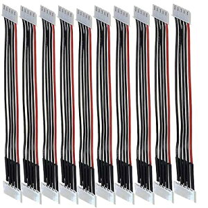 10�{ 15cm JST-XH 2S 3S 4S 5S 6S�o�����X�v���O�I�X�o�X�o�[�������C���[�P�[�u��JST-XH�R�l�N�^�A�_