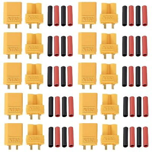 XT30 �R�l�N�^�[ 20�s �[�X�v���O�I�X�ƃ��X �A�_�v�^�[ �V�������N�`���[�u �Ԃƍ� �M���k�`