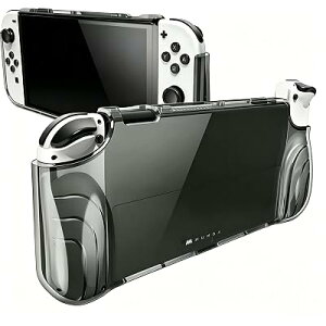 Nintendo Switch OLED 2021�p�P�[�X �L�@EL���f�� �ی�J�o�[ TPU�O���b�v�t�� �S�ʕی� ���h�~ �w��