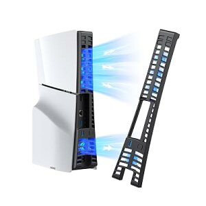 PS5 Slim�p ��p�t�@�� PS5 �p ��p PS5�X�����p ��pfan �������x���o ���������\ LED���C�g USB