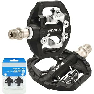 MTB �o�C�N�y�_���f���A���v���b�g�t�H�[���� Shimano SPD �}�E���e�� �N���b�v���X�y�_���ƌ݊���������ABMX MTB �X�s���g���b�L���O�o�C�N�p�� 3 �V�[���x�A�����O����~�ߌy�ʃi�C�����t�@