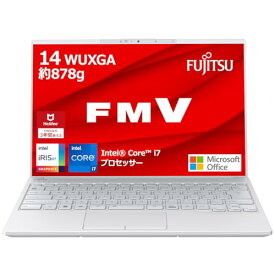 【中古】 富士通 ノートパソコン FMV LIFEBOOK WU2/H1 (MS Office 2021/長時間駆動バッテリ/Win 11 Pro/14型/Core i7/32GB/SSD 2TB) UHシリーズ AZ_WU2H1_Z347