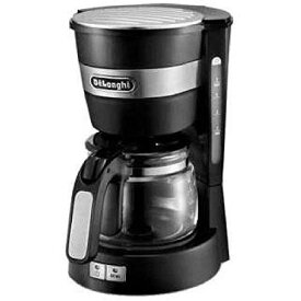 【中古】デロンギ(DeLonghi) ドリップコーヒーメーカー 0.65L ブラック アクティブシリーズ 5-6カップ ICM14011J