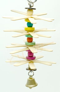 送料無料 | インコのおもちゃ レインボーバードトイ プロペラスティック