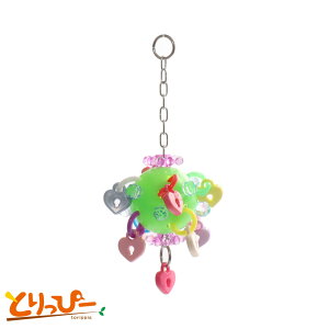 送料無料 | インコのおもちゃ AH-050 ベビーモンスターボール ALOHA HEAVEN(アロハヘブン)