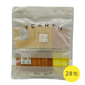 TEARTH (ティーアース) はちみつ紅茶4種セット ティーバッグ 28包x1袋 個包装 ギフト 紅茶セット スリランカ産 はちみつチャイ はちみつレモン はちみつチョコレート 詰め合わせ プレゼント お茶 贈り物 手土産にも最適 紅茶 袋