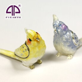 【正規品】 ジュエリーボックス オカメのぴーちゃん ブリティッシュバード ピィアース 宝石箱 置物 小物入れ アクセサリーケース 卒業 入学 可愛い クリスマス 新生活 ギフト 母の日 PICALS ピカルス