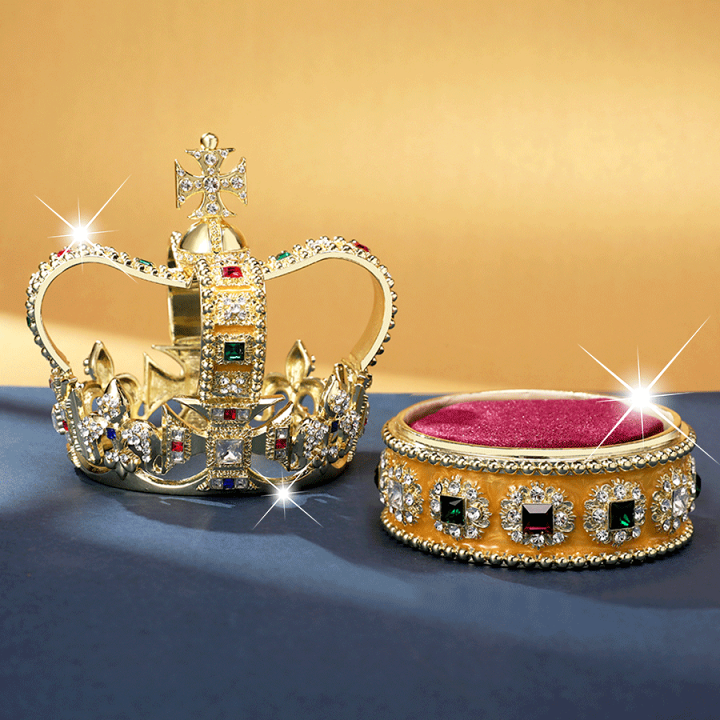 楽天市場】＜聖エドワード王冠 ジュエリーボックス＞王冠