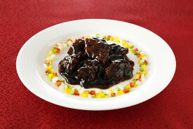 【期間限定 ポイント還元中】 送料無料 「菰田欣也」監修 黒醋酢豚4食セット 150g×4