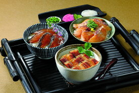 【期間限定 ポイント還元中】 送料無料 「阿藻珍味」 瀬戸内 丼巡り 真鯛漬け丼90g×2、鰆漬け丼70g×2、穴子丼50g×2 お取り寄せ ギフト 詰合せ セット グルメ