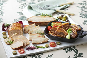 【期間限定 ポイント還元中】 送料無料 三重「伊賀上野の里」 つるし焼豚&角煮詰合せ つるし焼豚170g、豚角煮180g、ロース焼豚175g お取り寄せ ギフト 詰合せ セット グルメ