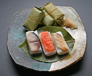 【期間限定 ポイント還元中】 送料無料 奈良 創業文久元年「柿の葉ずし平宗」柿の葉ずし3種15個 柿の葉ずし鯖5個入195g×1、柿の葉ずし鮭5個入195g×1、柿の葉ずし穴子5個入195g×1 お取り寄せ ギ