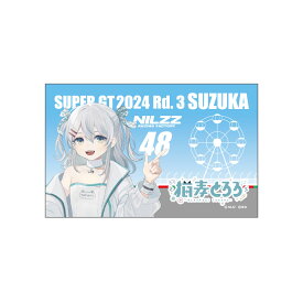 NILZZ Racing ご当地缶バッジ Rd.3 鈴鹿Ver. 猫麦とろろ