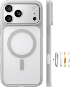 TORRAS iPhone 17 Pro �p�P�[�X �y�ČR�i���ϏՌ��E�����\Magsafe�Ή��z�w��h�~ ���ϖh�~ �ČR�ی�H�w �}�O�l�b�g���� �Ռ��z�� ��� �J�����R���g���[���{�^���t�� �X�g���b�v�z�[�� ���� Guardian