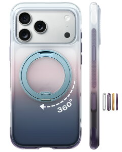 �y�G�A�o�b�O�ی�E���R�ɗn�����ރO���f�[�V�����zTORRAS iPhone17Pro �P�[�X iPhone17ProMax �P�[�X iPhone17 Pro �P�[�X iPhone17 Pro Max �P�[�X MagSafe�Ή� 360°��]�X�^���h �c�����Ή� ���C�����X�[�d ��