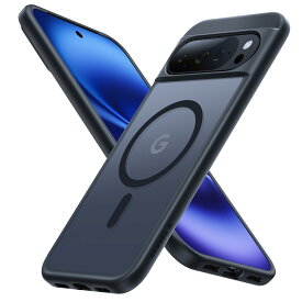TORRAS Google Pixel 10 / Pixel 10 Pro 10 Pro XL 用 ケース Magsafe対応 半透明 指紋防止 マット感 黄変防止 SGS認証 ピクセルカバー Guardian-Mag 半透明ブラック Pixel 9aケース Pixel9Proケース Pixel9Pro XLケース ワイヤレス充電対応