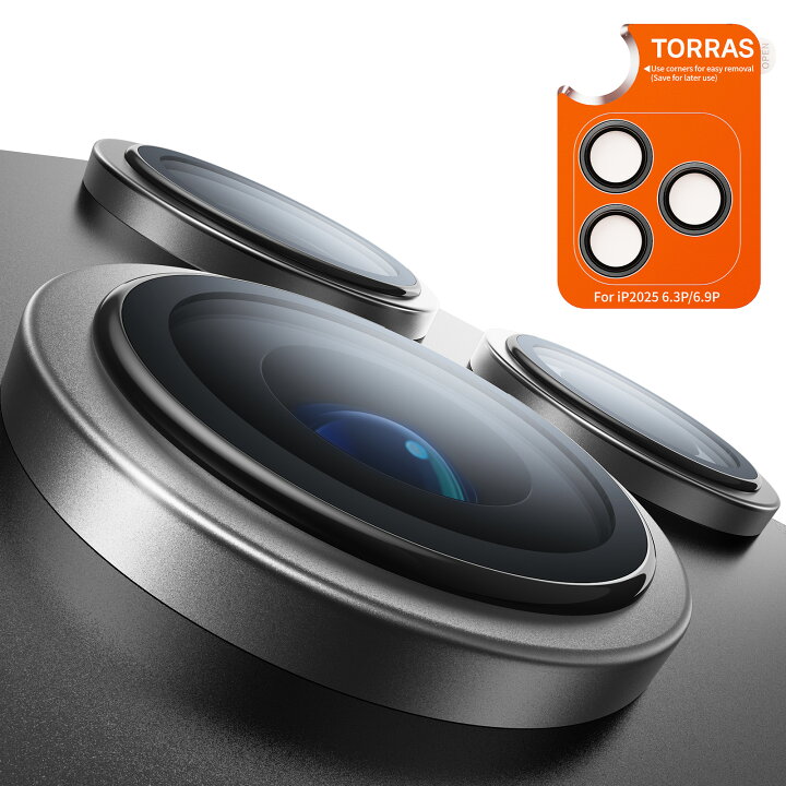 楽天市場】TORRAS For iPhone 17 Pro 2025（6.3インチ) カメラ保護 