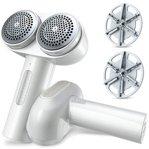 【最新製!2倍面積】TORRAS けだまとり 毛玉取り 電動 毛玉取り機 毛玉クリーナー 毛玉取り器 強力12枚刃 抜け毛取り用シリコンブラシ 強力刃 Type-C充電式 USB充電式 長寿命電池 50ML 安全装置 様