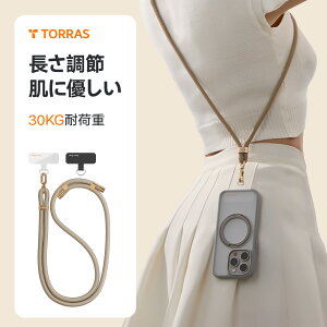 �y�y�V1�ʁI�zTORRAS �X�g���b�v �V�����_�[ �X�}�z �V�����_�[ �΂߂��� ��|�� �X�g���b�v �g�уX�g���b�v �������߉\ �^�O�p�b�` 2������ �l�b�N�X�g���b�v �V�����_�[ �X�}�z iPhone 16 15 1