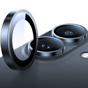 TORRAS iPhone16�E16Plus�p�J�����t�B���� �����Y�J�o�[ �����K���X ������� ���̂܂܍Č� �J�����J�o�[ 1�Z�b�g LensGuard �����ۏ� �u���b�N