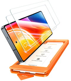 TORRAS Galaxy S25 Ultra保護フィルム Google Pixel 9a フィルム ガラスフィルム 全面保護 9H越え 指紋認証 貼りやすい 気泡レス サラサラ 防指紋 2枚 ガイド枠 6.9インチ Galaxy S25 Ultra Google Pixel 9a ガラスフィルム GlassGo Ultra