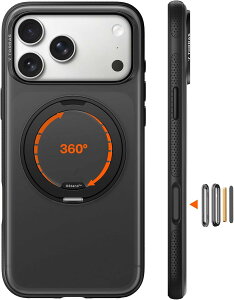 �y�}�b�g�������zTORRAS iPhone17�P�[�X iPhone17Pro�P�[�X iPhone17Pro Max �P�[�X iPhone17air iPhone16 15 Pro 360�x��] �}�O�l�b�g���� MagSafe�Ή� �ČR�K�i �ϏՌ� �����O �w��h�~ �����Y�ی� Ostand R Fitness