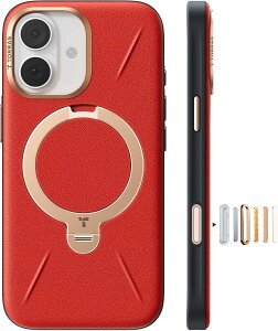 �y�����v�zTORRAS iPhone 17 iPhone 17 Pro �P�[�X iPhone 17 Pro Max �P�[�X iPhone 16 Pro �P�[�X 360�x �[���}�C���X�^���h �����O �}�O�l�b�g���� MagSafe�Ή� ���C�����X�[�d �ČR�K�i �ϏՌ� Ostand Q3 ���U�[�g