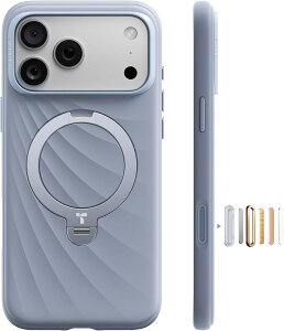 �y���Ȃӂ��G��×�X�^���h��́zTORRAS iPhone17 �P�[�X �V���R�� iPhone17Pro/17ProMax �P�[�X �����O�X�^���h MagSafe�Ή� ���C�����X�[�d�Ή� ���킢�� �y�� �ϏՌ� iPhone17/17Pro/17ProMax�Ή��uOstand Q3 Win