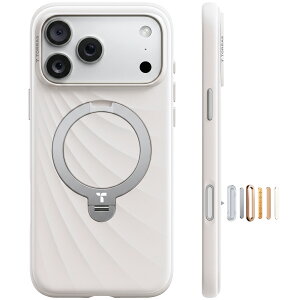 �y�V�^�V���R�[���E�_�炩�����K�Ȏ�G��zTORRAS iPhone 17Pro �P�[�X MagSafe�Ή� �����O �X�^���h 360°��_��] �c�����Ή� �}�O�l�b�g���� �J�����R���g���[���{�^�� �ČR�K�i �ϏՌ� �w��h�~ 