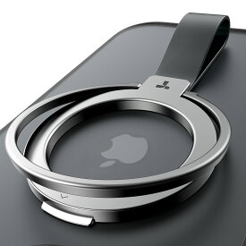 TORRAS スマホリング MagSafeリング 角度調整可能 磁気増強メタルリング付き スマホ落下防止 取り外し可能 コンパクト 片手操作 耐久性 両手解放 iPhone16・15・14・13・12 シリーズ Google用 Galaxy用 Android用 全機種対応 OmniRing
