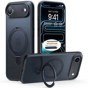 TORRAS iPhone Air �p �P�[�X�y�ƊE���̑ϏՌ��X�^���h�E���Ă�Έ���z�����O Magsafe�Ή� �}�O�l�b�g���� �ČR�K�iMIL �J�����R���g���[���{�^�� �ϋv�� ��� ���C�����X�[�d�Ή� �ϏՌ� ����~