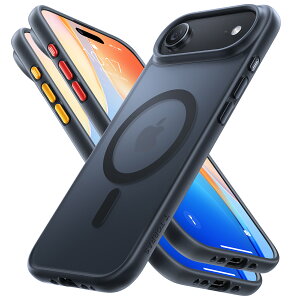 【Magsafe強磁力】TORRAS iPhone17ケース iPhone17 Proケース iPhone17ProMaxケース iPhone17 Airケースマグネット 半透明 耐衝撃 米軍規格 カバー Guardian-Mag