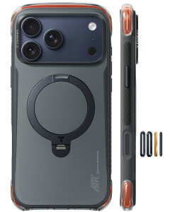 �yP10�{�{�N�[�|���ōő�20��OFF�zTORRAS �ϏՌ��X�}�z�P�[�X iPhone 18 Pro / 18 Pro Max �ϏՌ� ��w�G�A�o�b�O MagSafe�Ή� 360°��]�����O�X�^���h �c�����Ή� �h���O���b�v iPhone17Pro �P�[�X iPhone17ProMax