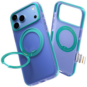 TORRAS �X�}�z�P�[�X �X�^���h�P�[�X iPhone 18 Pro / 18 Pro Max iPhone17Pro �P�[�X iPhone17ProMax �o�C�J���[ ������ �ϏՌ��o���p�[ 360°��]�����O�X�^���h MagSafe�Ή� �h���O���b�v �o�[�K���f�B �O���C