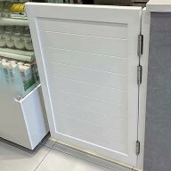 エントラ ドア、カウンター ドア、ステンレス鋼の蝶番が付いているカスタマイズ可能な無垢材のカフェ ス…