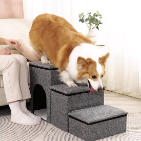 収納スツール ペットベッド 猫 犬 ベッド 猫ハウス 犬小屋 キャットハウス 折りたたみ 通気性 滑り止め 小型犬 洗え 寝袋 暖かい 休憩所 遊び場 四季通用 スツール 犬 猫グッズ