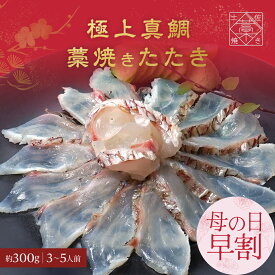 ＼ 母の日 早割 3,240円&P2倍／ 土佐 藁焼き 冷凍 極上 真鯛 藁焼きたたきセット タイ 鯛 送料無料 魚 刺身 高知 お取り寄せ お取り寄せ内祝い セット 食品 人気 プレゼント おつまみ おしゃれ 母の日ギフト2026 母の日ギフト md 母の日 ギフト 母 お母さん 母親 義母 父の日
