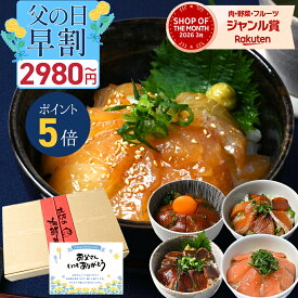＼ 父の日 早割 2,980円~&ポイント5倍 メッセージカード付き／ 海鮮丼セット 海鮮丼 漬け丼 藁焼き 鰹たたき 漬け丼 サーモン タイ ブリ 漬け 海鮮セット 魚介 食べ物 刺身 冷凍 魚 海鮮 父の日 父の日 ペアギフト 父の日ギフト プレゼント 実用的 ギフト グルメ おつまみ