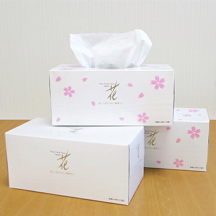 楽天市場 花ゴールド2w 12入 柄 花柄 すかし模様 ティッシュペーパー ボックスティッシュ ティッシュ 高級 和柄 桜 和風 旅館 料亭 土佐からの贈り物