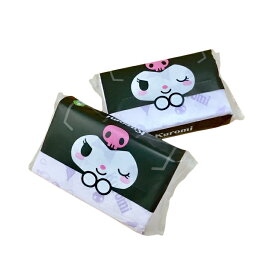 【クロミ キュートピンク：ソフトパックティッシュ（10個セット）】クロミ プリント柄ソフトパックティッシュ｜強くてしなやかな “清流ティッシュ”