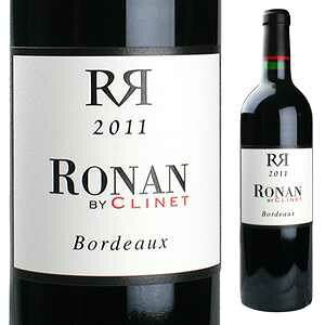 【6本〜送料無料】ルージュ 2018 ロナン バイ クリネ 赤ワイン フランス 750ml メルロー ボルドー 果実味