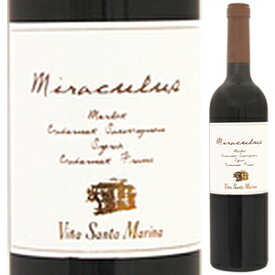 【6本〜送料無料】ビーニャ サンタ マリーナ ミラクルス 2015 ビーニャ サンタ マリーナ 赤ワイン スペイン 750ml メルロー エレガント バレンタインギフト ホワイトデーギフト