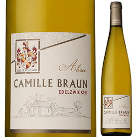 【6本～送料無料】カミーユ ブラウン エーデルツヴィッカー 2022 白ワイン アルザス品種アッサンブラージュ フランス 750ml