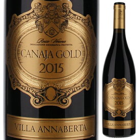 【6本～送料無料】ヴィッラ アンナベルタ カナヤ ロッソ ゴールド 2016 赤ワイン イタリア 750ml