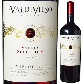 【6本～送料無料】ビーニャ バルディビエソ ヴァレー セレクション メルロー 2021 赤ワイン チリ 750ml