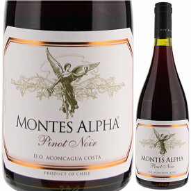 【6本～送料無料】モンテス アルファ ピノ ノワール 2021 赤ワイン ピノ ノワール チリ 750ml