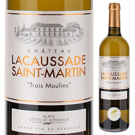 【6本～送料無料】シャトー ラコサード サン マルタン トロワ ムーラン 2022 白ワイン フランス 750ml