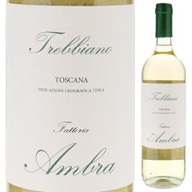 【6本～送料無料】ファットリア アンブラ トレッビアーノ ディ トスカーナ 2022 白ワイン イタリア 750ml 自然派